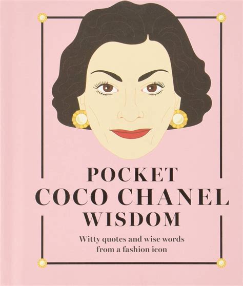 pocket coco chanel wisdom